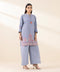 2 Piece - Embroidered Cotton Jacquard Suit